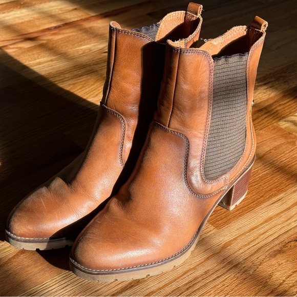 PIKOLINOS Brown Ankle Boots with Side Zipper and Chunky Heel - Picture 7 of 13